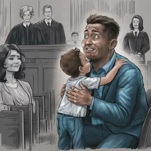 Legally determining paternity in court